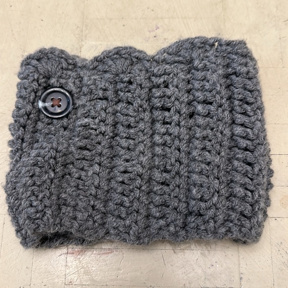 Hand crocheted boot cuffs - Picture 3 of 3